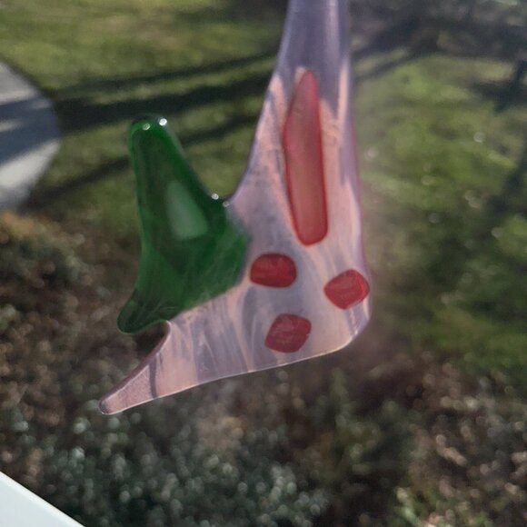 #1529 TRI FISH SUN CATCHER SUN TRI FISH 5 1/4” X 3 1/4” MULTI COLOR COLLECTABL - Picture 7 of 11